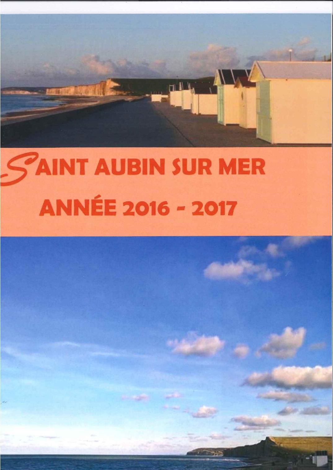 couverture bulletin st aubin 2016 - 2017