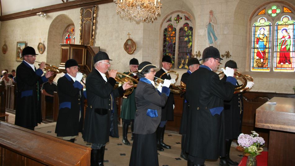 Concert de cors de chasse avec les Trompes St Hubert