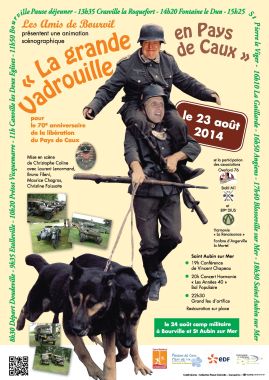 affiche la grande vadrouille du pays de caux
