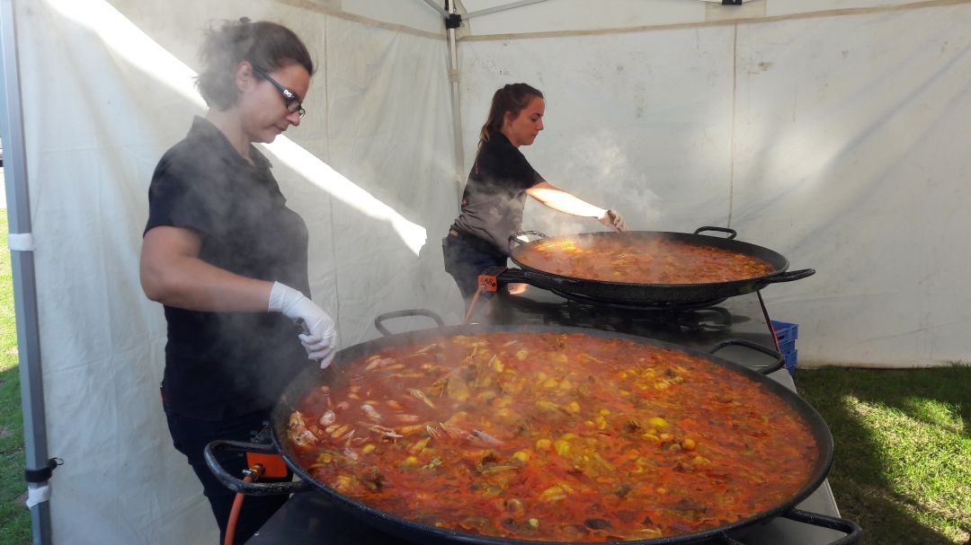 La paella des amis de l'église