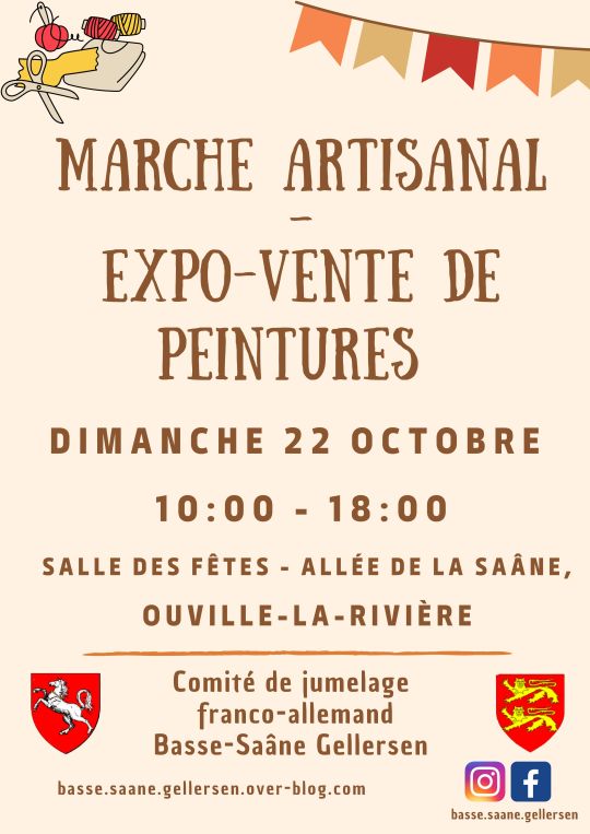 Marché artisanal et expo peinture