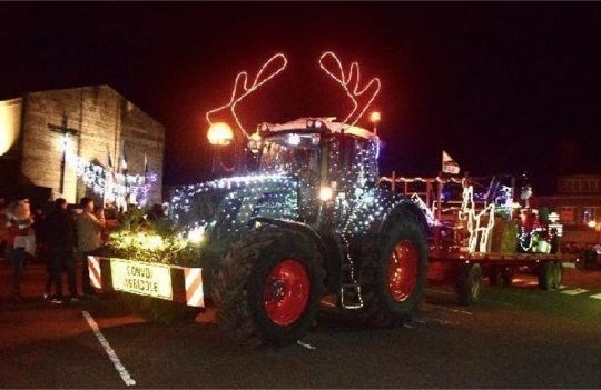 Tracteurs de Noël 