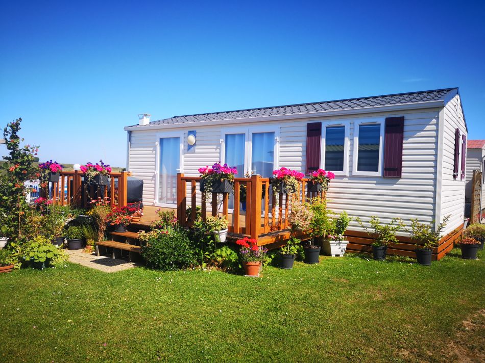 les mobil-home des résidents