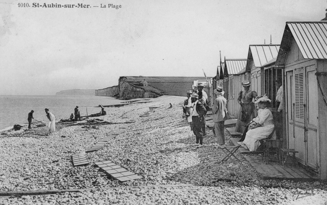 Saint aubin plage 1900