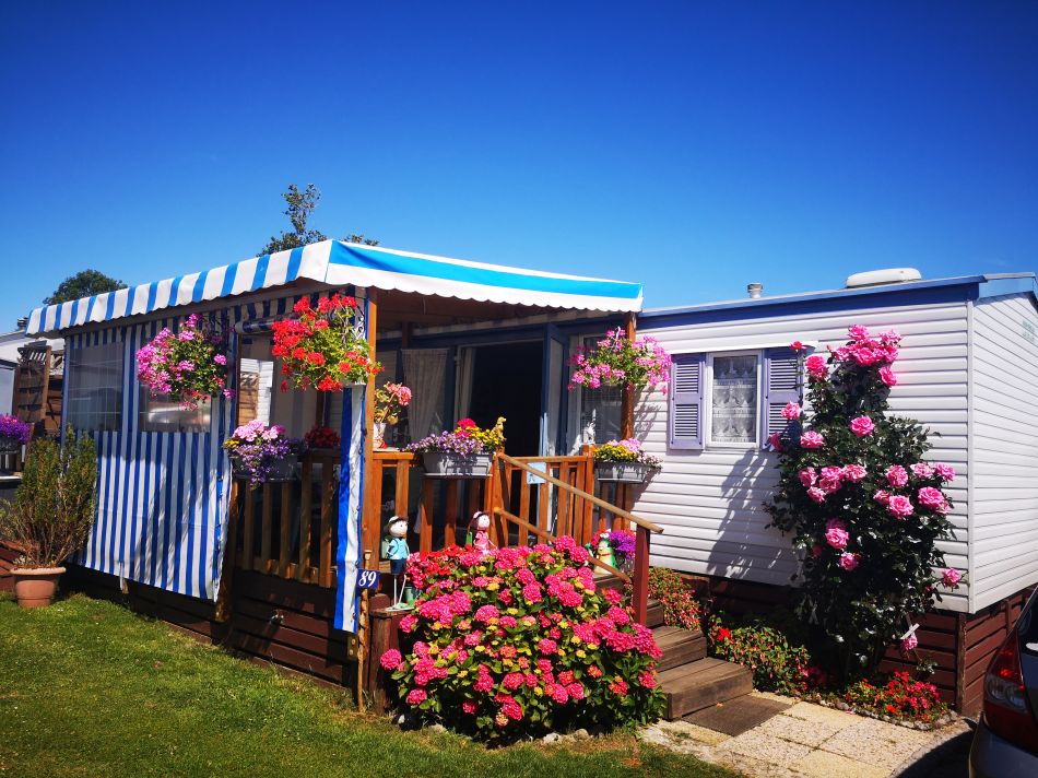 Les mobil-homes des résidents