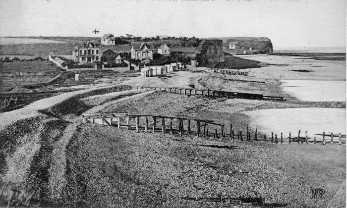La plage vers 1905