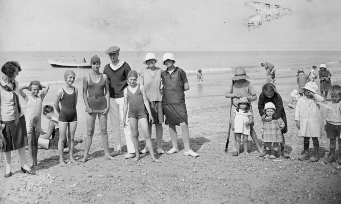sur le sable