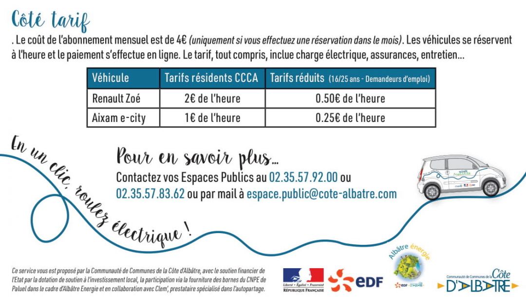 tarif albâtre mobilité